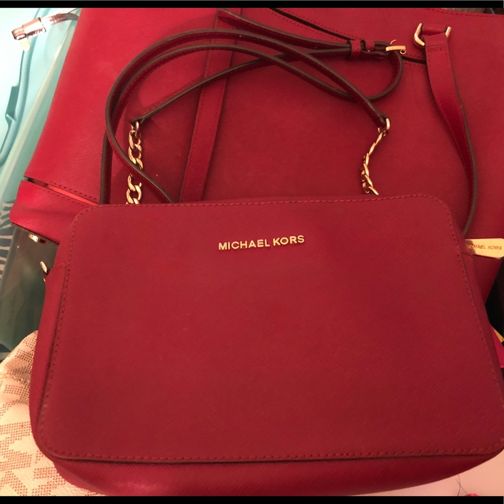 Michael Kors jet set Large Crossbody